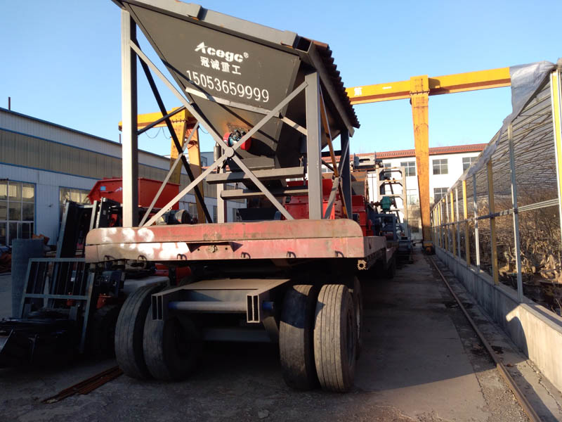 淅江客戶訂購的洗沙設備發貨