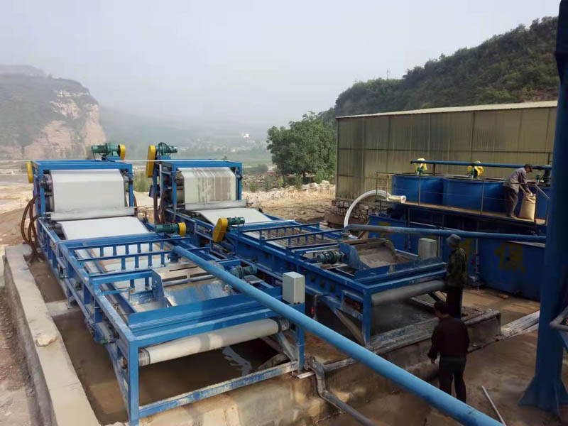 100噸洗砂污泥處理設備
